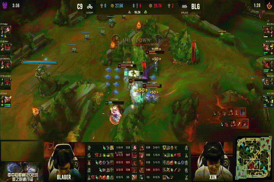 关于C9横扫BLG,Bin绝境逆转的信息 关于C9横扫BLG,Bin绝境逆转的信息